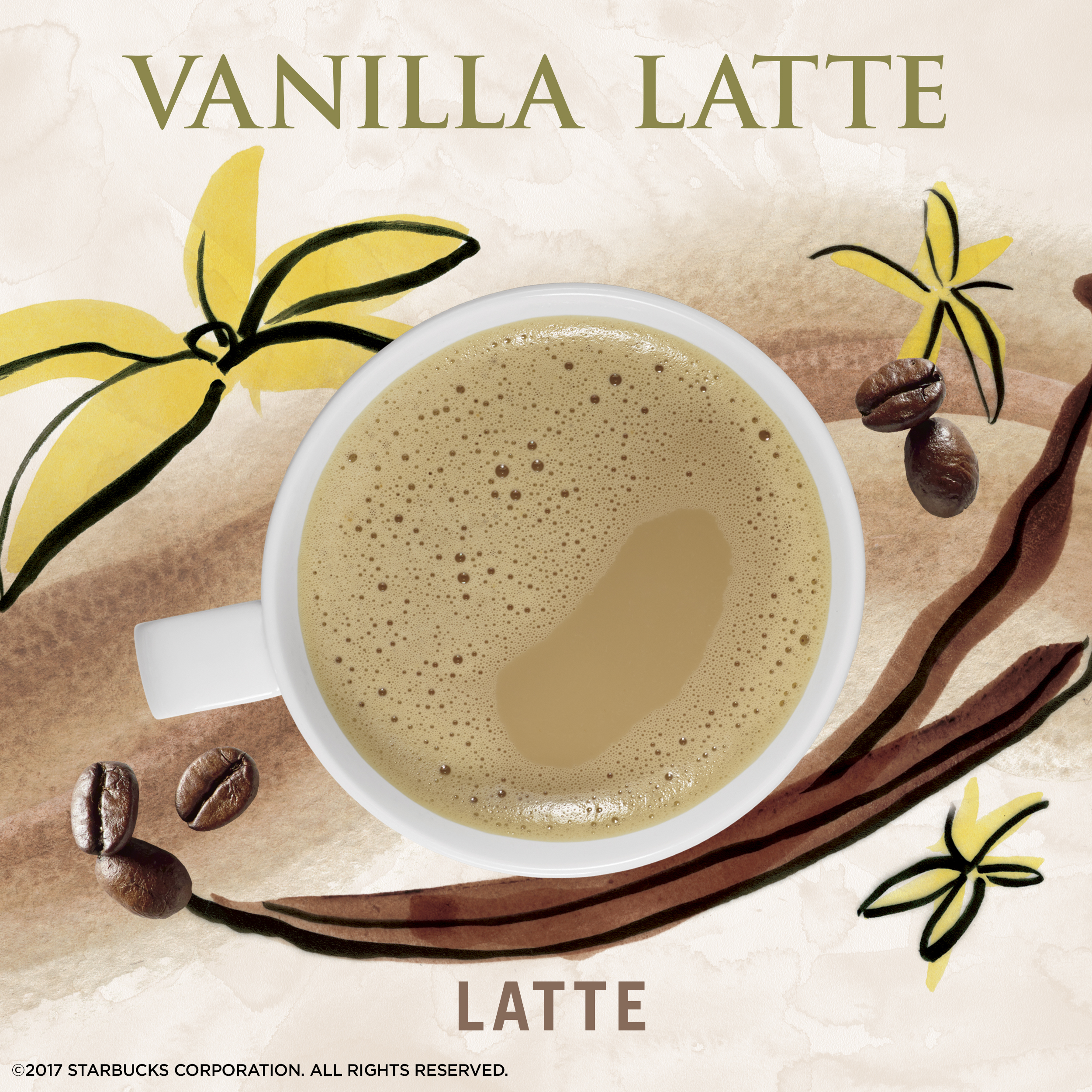 Starbucks VIA Vanilla Latte Instant Coffee Packets, Flavored Coffee, 100% Arabica, 5 Ct - image 2 of 7