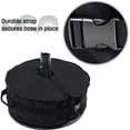 thumbnail image 5 of Colourtree Round Umbrella Base Weight with Side Slot Opening, 18" ~ Fits Any Offset, Cantilever & Any Outdoor Patio Umbrella Stand ~ Easy Set up (Black), 5 of 5