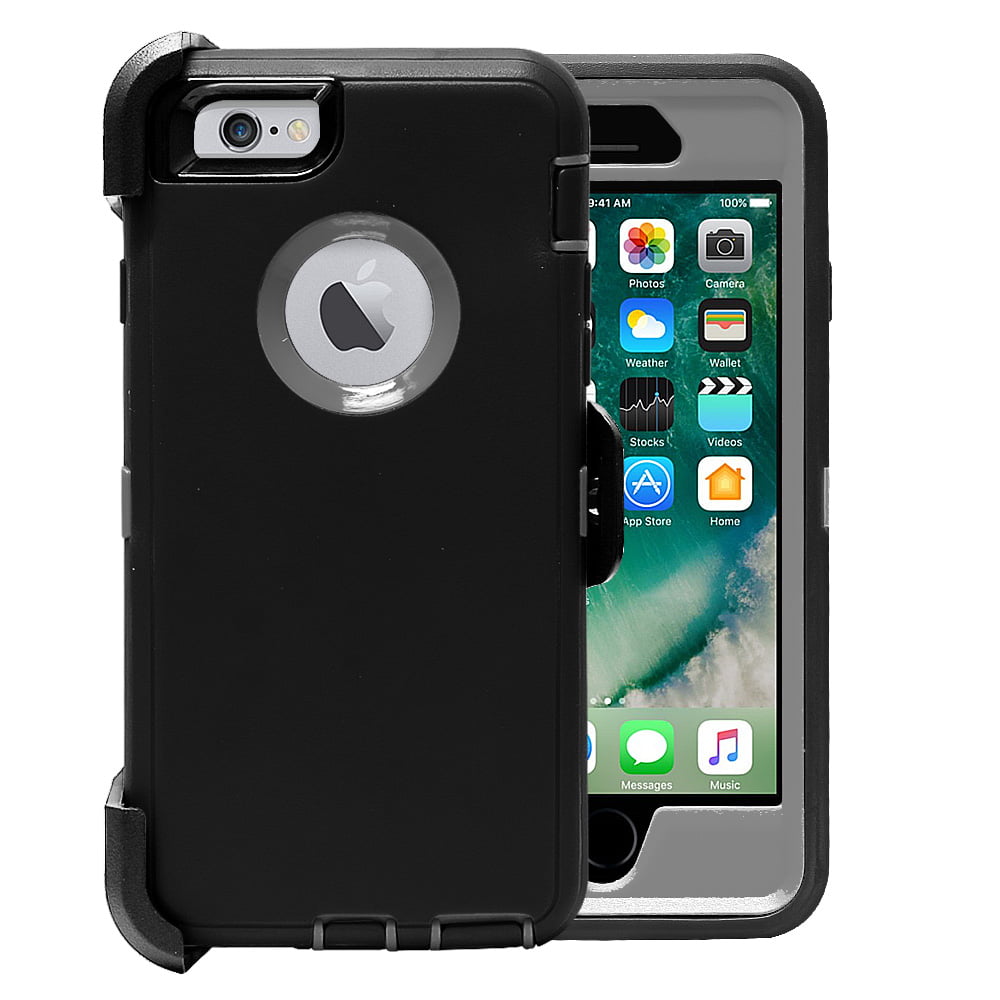 iPhone 6 Case, [Full body] [Heavy Duty Protection] Shock Reduction ...