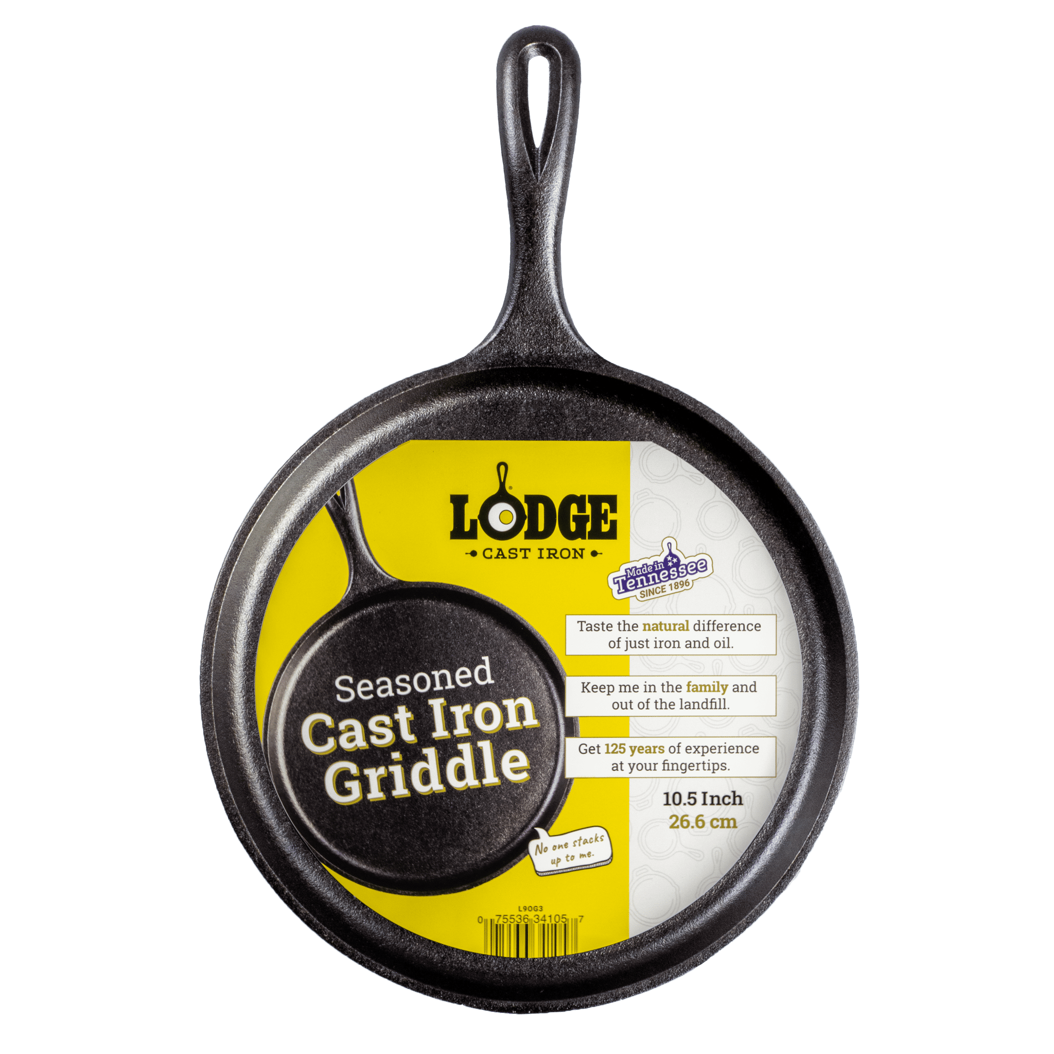 Lodge Cast Iron - 10.5 inch Grill Pan – Lomelo's Meat Market