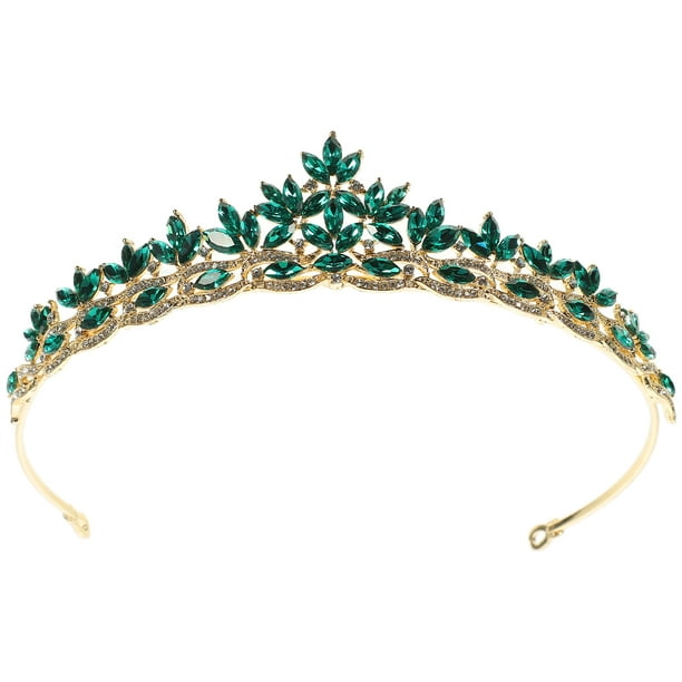 Tocado de novia para boda, decoración para el cabello de novia, diadema con diamantes de imitación, diadema para niña