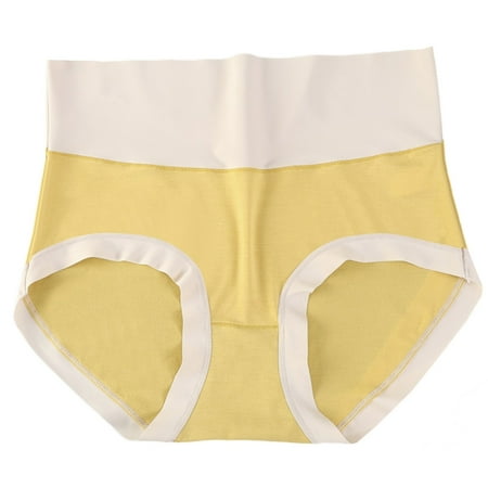 

YUUZONE Breathable Stretch Underwear for Women High Waisted Briefs Soft Tummt Control Underpants Mom Full Coverage Underpants