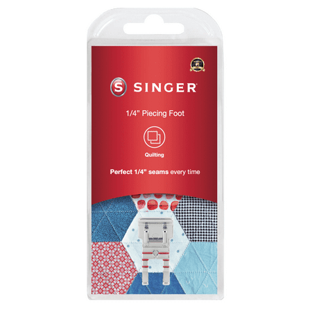 UPC: 0037431885098 | Singer® 1/4 Piecing Snap-On Presser Foot For Low-Shank Sewing Machines