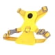 thumbnail image 2 of Chaleco de seguridad para perros, suave y transpirable, arnés multiusos para cachorros, perros pequeños, medianos y gatos, amarillo ganso, L, 2 of 14