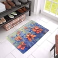 thumbnail image 3 of MKHERT Poppies and Cornflowers in The Rain Watercolor Summer Field Doormat Rug Home Decor Floor Mat Bath Mat 23.6x15.7 inch, 3 of 3