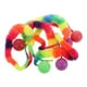 thumbnail image 3 of WORGEOUS 5 uds bolas interactivas para gatos pelotas hinchables para gatos con gusano arcoíris juguetes de persecución para gatos, 3 of 8