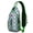 Floral and Leop, variant on Chic Paisley Crossbody Backpack – Boho Vintage Sling Bag, Lightweight Anti-Theft Travel Daypack with Adjustable Strap & Multi-Pocket Design