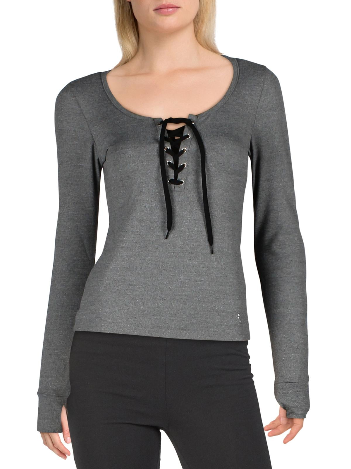 Bebe Bebe Sport Womens Yoga Fitness T Shirt Gray L Walmart Com Walmart Com Bebe Bebe Sport Womens Yoga Fitness T Shirt Gray L Walmart Com Walmart Com