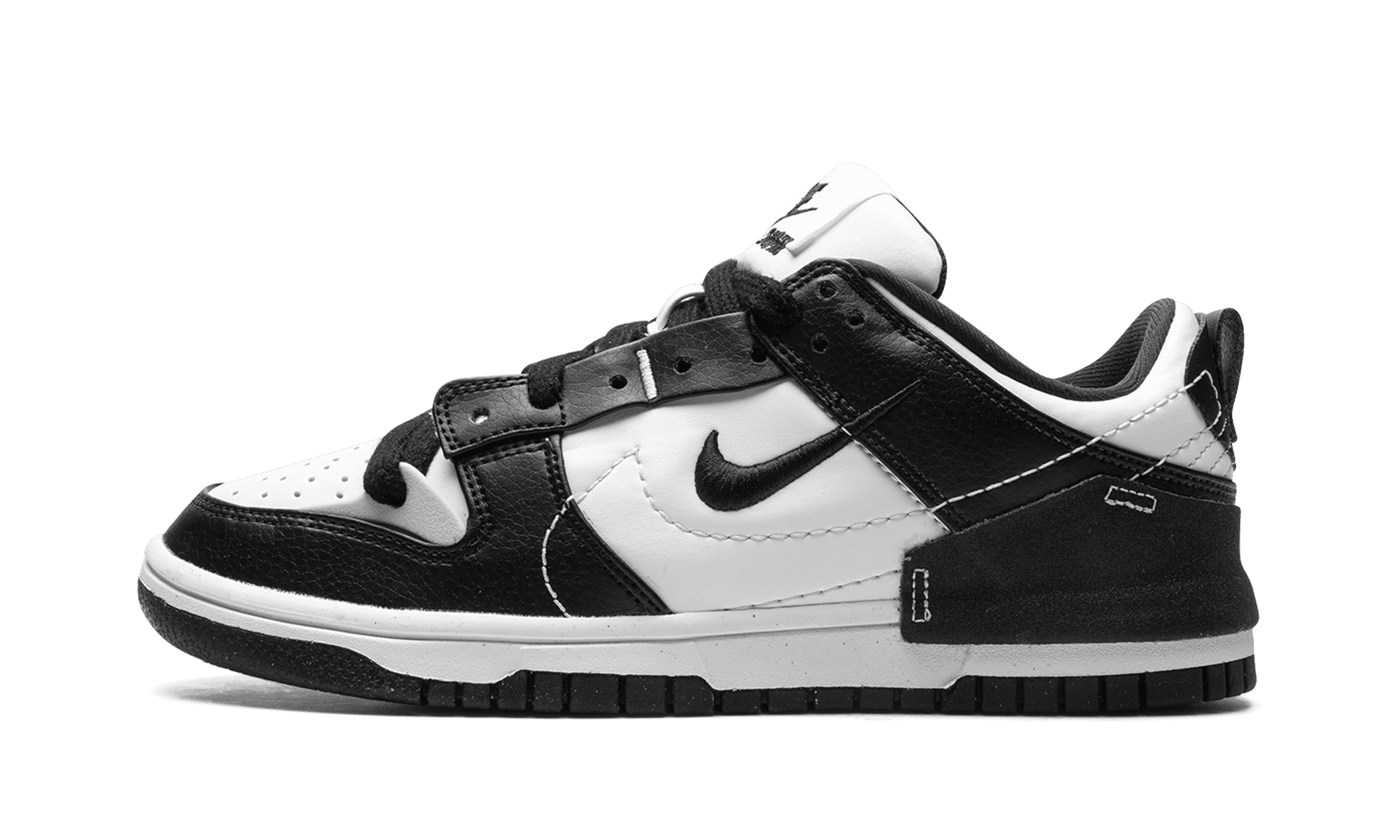 Nike Dunk Low Retro Black Panda 2.0 Mens Size 12.5 Black White DV0831-002 NIKE MENS Dunk Low Retro  main image 2