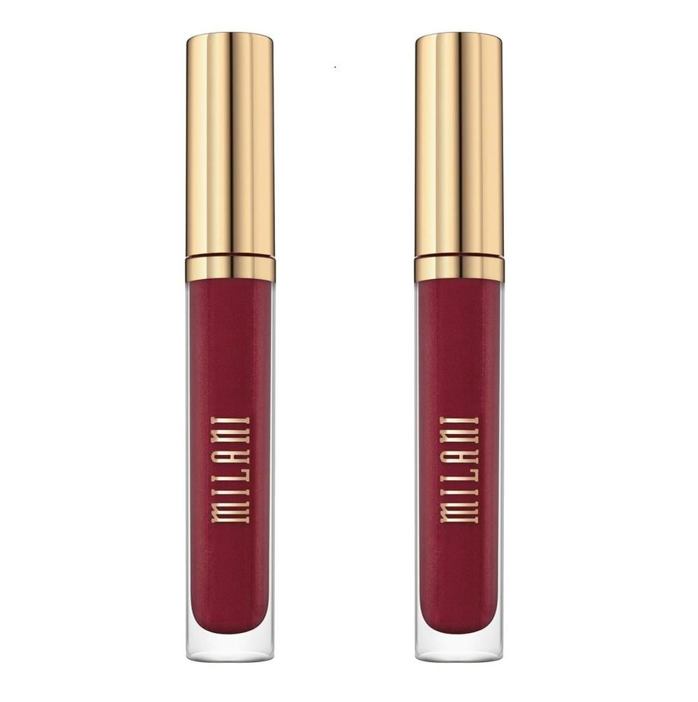 Milani Amore Shine Liquid Lipstick Color in Seduction 08 for Unisex, Pack of 2