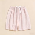 thumbnail image 6 of Hilenly Plaid Pajama Shorts Women Elastic Waist Sleep Pj Lounge Comfy Shorts Pajama Bottoms, 6 of 6