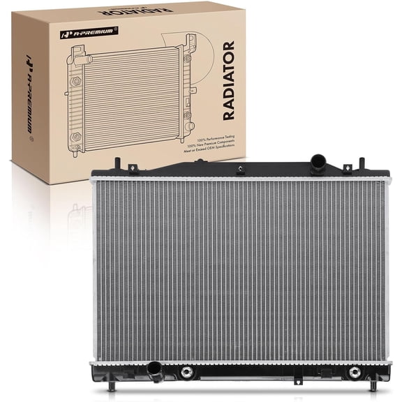 A-Premium Engine Coolant Radiator with Transmission Oil Cooler Compatible with Cadillac CTS 2004, CTS 2005-2007, Automatic transmisison Replace# 88987622, 89022478