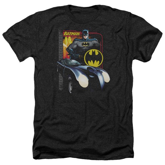 Batman - Bat Racing - Heather Short Sleeve Shirt - Small