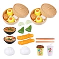 thumbnail image 4 of NUOBESTY 2 Sets de Cocina de Juguete para Niños, Juego de Cocina al Vapor, Comida China para Desayuno (Estilo Aleatorio), 4 of 7