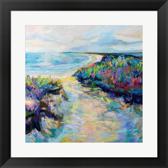 Great Art Now Sunday Afternoon by Jeanette Vertentes, Framed Wall Art, 19.5W x 19.5H