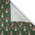 thumbnail image 6 of Ambesonne Geometric Grommet Curtain, Santa Claus Present, 50" x 54", Green Ruby White, 6 of 6