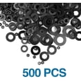 thumbnail image 4 of Black Plastic Washers, Washer For Mechanics, Assortment Of Washers Washer For Mechanics 500 Pcs, 4 of 5