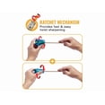 thumbnail image 4 of Bostitch Twist-n-Sharp 1-Hole Handheld Manual Pencil Sharpeners, Assorted Colors, 3 Pack, 4 of 9