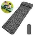 thumbnail image 1 of Lttoisl Ultralight Inflatable Camping Sleeping Pad with Built-in Pillow & Foot Pump, Extra Thick 40D Nylon TPU Sleeping Mat for Backpacking, Lightweight Portable Car Tent Bed for Outdoor Adventures, 1 of 8
