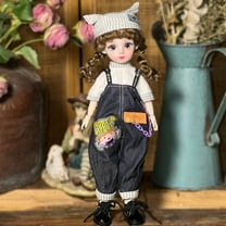 30Cm Loli Doll With 20 Articulated Joints And Hand-Painted Lip Makeup, Dress-Up Complete Set For Customization And Collection Enthusiasts, Premium Body With Smooth Finish