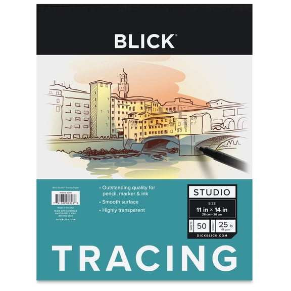 Blick Studio Tracing Paper Pad - 11" x 14", 50 Sheets