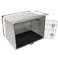 thumbnail image 6 of Birthday Party Dog Crate Cover, Continuous Balloons with Hearts Fun, Easy to Use Pet Kennel Cover Small Dogs Puppies Kittens, 7 Sizes, Multicolor, by Ambesonne, 6 of 6