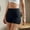 Black, variant on BFHHYA Womens Underwear Butt Lifting Stretch Underpants Tummy Control Shapewear Panties Soild Color Casual Safety Boxers Briefs