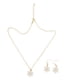 thumbnail image 3 of Snowflake Necklace Earrings, Snowflake Necklace Wide Applicability Fashionable Exquisite Beautiful Lightweight For Shopping For Girls ANGGREK Otros, 3 of 8