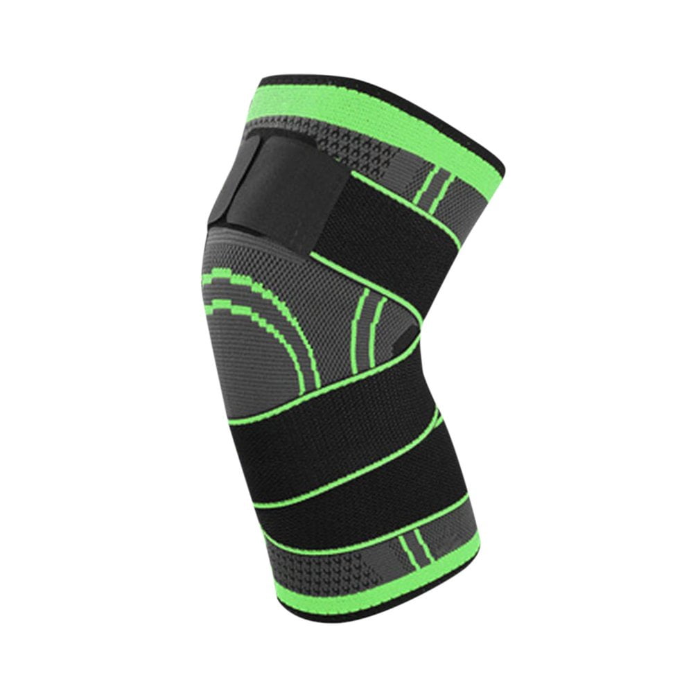 Good gift 3D Pressurized Fitness Bandage Knee Support Brace Elastic