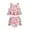 Pink, variant on Hiijoy Toddler Girls Tankini Swimsuit Cartoon Dinosaur Prints Ruffle Bathing Suit Swimwear