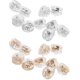 thumbnail image 2 of 10pcs Silicone 18k S925 Sliver Earring Backs Padded Mushroomgold, 2 of 4