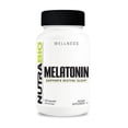 thumbnail image 1 of Suplemento NutraBio Melatonin Sleep Aid, 3 mg, 120 comprimidos, 1 of 7