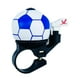 thumbnail image 1 of Timbre de bicicleta Timbres de bicicleta para manillar Ligero Balón de fútbol Diseñado para fútbol Azul, 1 of 9