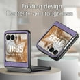 thumbnail image 3 of ELEHOLD Case for Motorola Razr 60/Razr 2025/Razr 2024, Shockproof Phone Case Slim Anti-Scratch PC Cover,Purple, 3 of 8