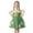 Green, variant on Girls Christening Dress Floral Tutu Party Dress for Baby Toddler Festive Birthday Celebration Formal Evening Gown