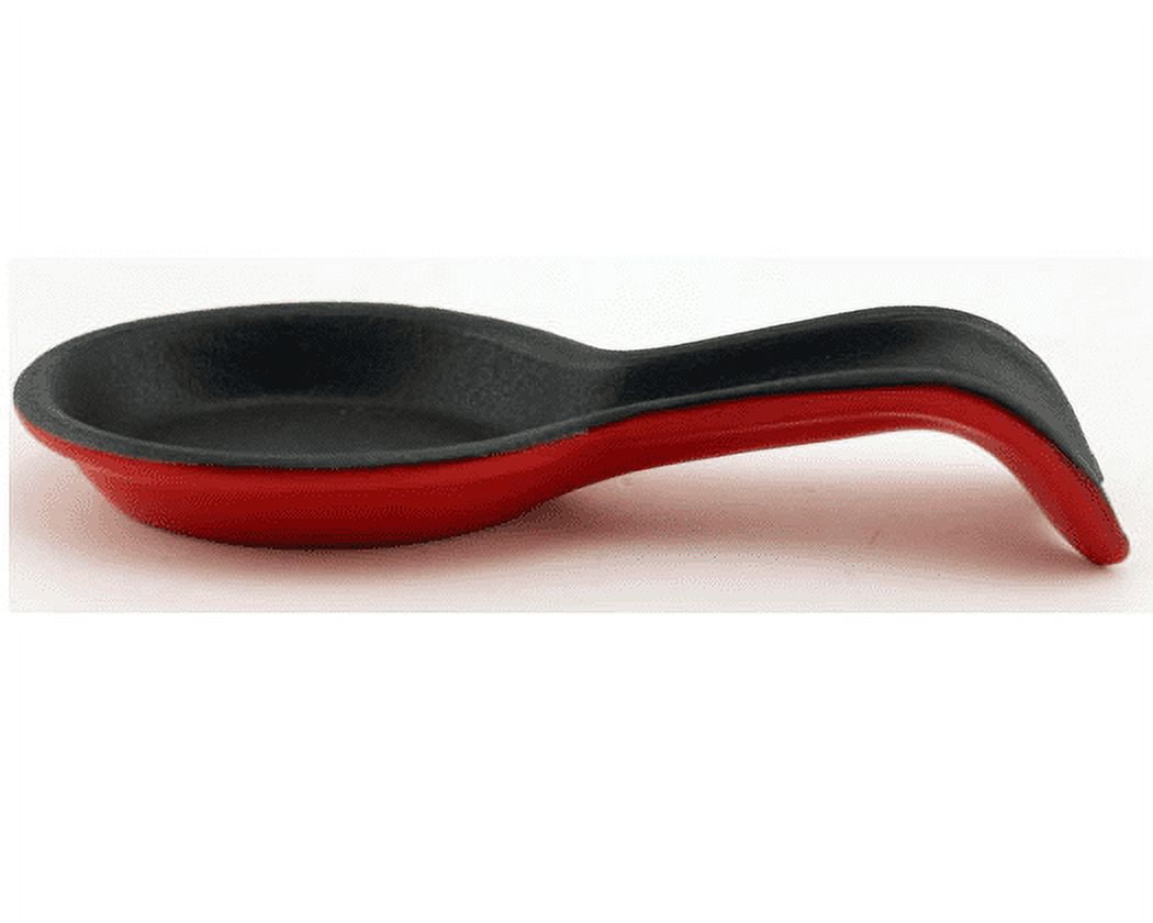Silicone Spoon Rest - Heat Resistant Utensil Holder For Stove Top & Counter (7.68 X 3.74 Inches)