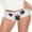 White, variant on Bigersell Leakproof Underwear for Women Clearance Womens Long Underwear Boyshort Thongs Panty Style P-1134 Cotton Boyshort Panties Lace Thong Briefs Mid Waist Women Cheeky Panties White One Size