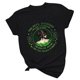 thumbnail image 1 of Camiseta de mujer Camisetas divertidas y lindas de manga corta Día de San Patricio Camiseta de regalo Tops Blusa Regalo para parejas Pompotops hfajkhk126887, 1 of 8
