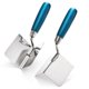 thumbnail image 1 of 2 Pack Drywall Corner Tool Set, Drywall Outside Corners Knife and Inside Knife, with Soft Grip Handle, Stainless Steel External Corner Trowel & Internal Trowel, 1 of 5
