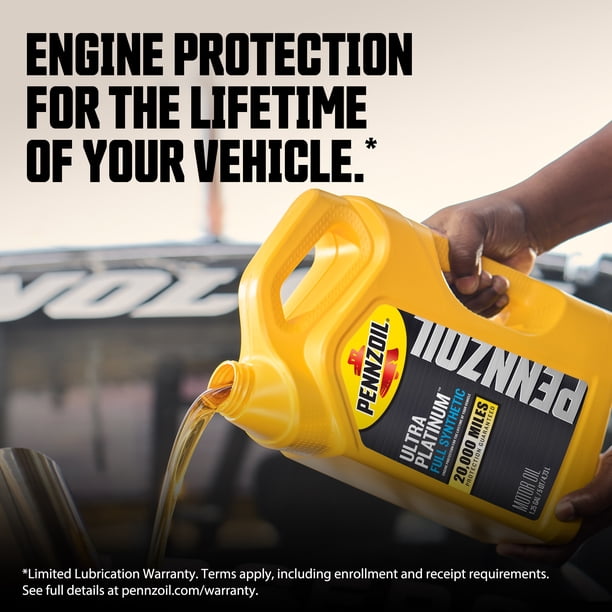 Pennzoil Ultra 0W-20 (5 Qt) - Wear protection oil - Walmart