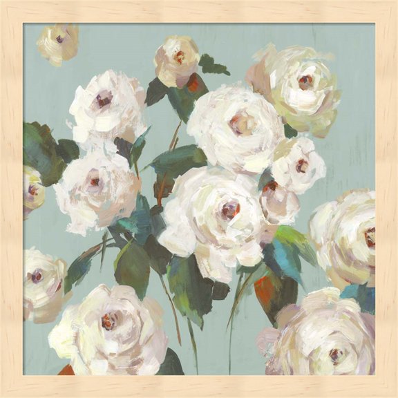 La Rosa by Asia Jensen, Framed Wall Art, 13.25W x 13.25H