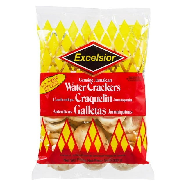 Excelsior Genuine Jamaican Water Crackers, 300g Bag