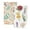Purple Hues Vector Florals, variant on 2-Pack Soft 100% Cotton & Highly Absorbent Bath Towel 2 Defferent Pattern Designs Hand-drawn Cute Cartoon Floral A Seamless Pattern