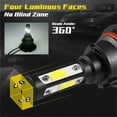 thumbnail image 4 of 2x 9007/HB5 LED Headlight Bulbs Kit White High Low Beam Light Super Bright 6500K, 4 of 14