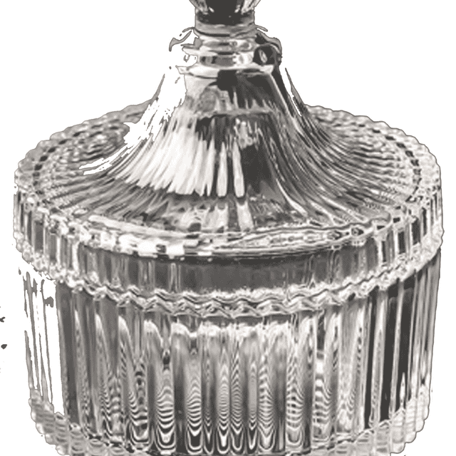 EIMELI Candy Dish with Lid Moisture Proof Candy Dish with Lid Luxurious Glass Storage Containers with Lids Style 10