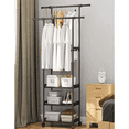 thumbnail image 3 of Rack Perchero Armable con ruedas y zapatera Perfecto para ropa y Zapatos, 3 of 6