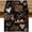 Coffee-2, variant on Retro Coffee Table Runner 13x36inch, Rustic Farmhouse Brown Cup Tea for Kitchen, Dining & Outdoor
