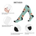 thumbnail image 5 of Rateoe Fox Compression Socks for Women and Men 20-30mmHg-Circulation Support Socks Knee High Nurse Pregnant Running Medical and Travel Athletic, 5 of 7