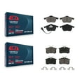 thumbnail image 1 of CMX Front Rear Ceramic Brake Pads Kit for Car Volkswagen Beetle Jetta Golf Passat KCX-100164, 1 of 9