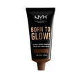 thumbnail image 2 of NYX Professional Makeup Born To Glow Naturally Radiant Foundation, Medium Coverage, Warm Walnut, 2 of 6